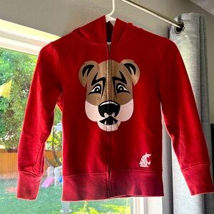 Washington State kids Butch zip up hoodie
